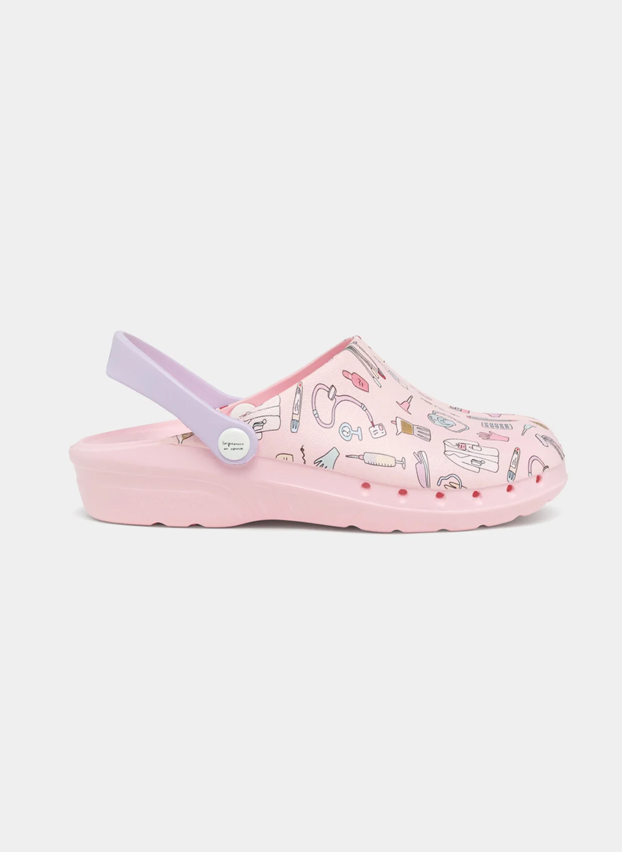 Suecos Oden Fusion Clogs - Rose - Image 3